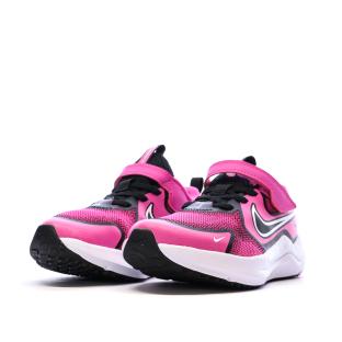 Baskets Rose/Noir Fille Nike Cosmic Runner vue 6