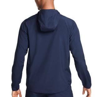 Sweat Zippé Marine Homme Nike Swoosh vue 0