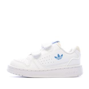 Baskets Blanches Mixte Adidas Ny 90 pas cher