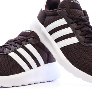 Baskets Bordeaux Homme Adidas Lite Racer 3.0 vue 7