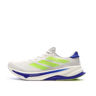 Chaussures de sport Blanches/Jaunes/Bleu Homme Adidas Supernova vue 0