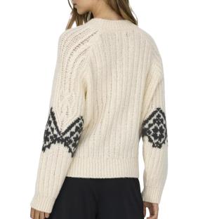 Pull Beige Femme JDY Naomi vue 2