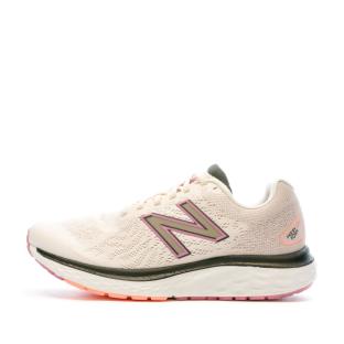Chaussures de running Rose Femme New Balance 680 pas cher