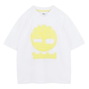 Timberland Boys’ Yellow/White T-shirt T60482 Photo of the Espace des Marques %store% store - view of %key%