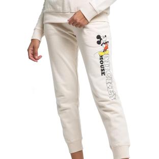 Jogging Beige Femme Disney Mouse Hello vue 0