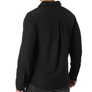 American People Sobrecamisa Negra Hombre AW25 ver 0