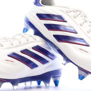 Chaussures de Foot Blanc/Bleu Homme Adidas Copa Pure 2 Elite SG vue 0