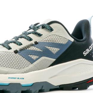 Chaussures de Randonnée Grise/Bleu Mixte Salomon Outpulse vue 7