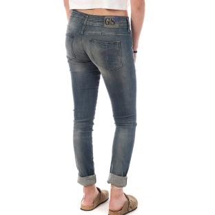 Jean Skinny Gris Femme G-Star Midge Cody vue 2