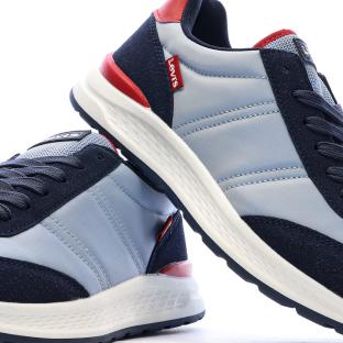 Baskets Bleu/Marine Homme Levi's Logan vue 0