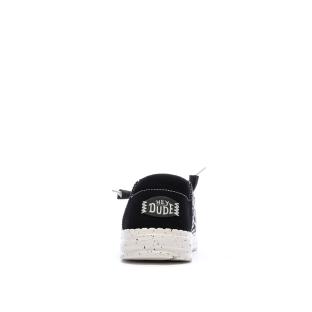 Chaussures Noir/Blanc Femme Hey Dude Blackgrey vue 0