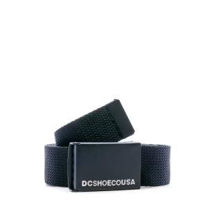 Ceinture en Tissu Noir Homme Dc shoes Web Belt 3 vue 0
