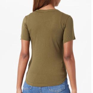 T-shirt Kaki Femme G-Star Raw Autograph vue 2