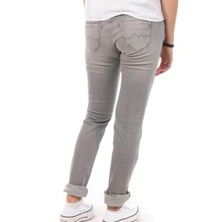Jean Slim Gris Femme Pepe Jeans Kathas vue 2