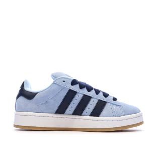 Campus Baskets Adidas Bleu Femme vue 2