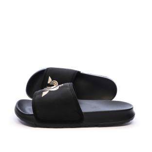 Claquettes Noir/Beige Homme Le Coq Sportif Slide Binding pas cher