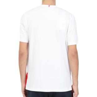 T-shirt Blanc Homme Le Coq Sportif New Optical vue 2