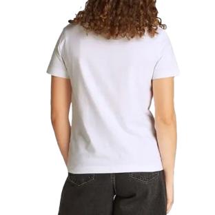 T-Shirt Blanc Femme Calvin Klein Jeans Shadow vue 2