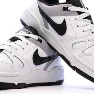 Baskets Blanc/Gris/Noir Garçon Nike Full Force Lo vue 7