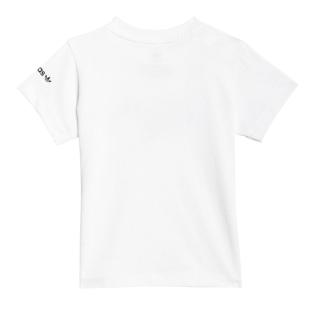 T-shirt Blanc bébé Adidas Stoked vue 2