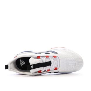 Baskets Blanches/Noires Garçon Adidas Racer vue 4