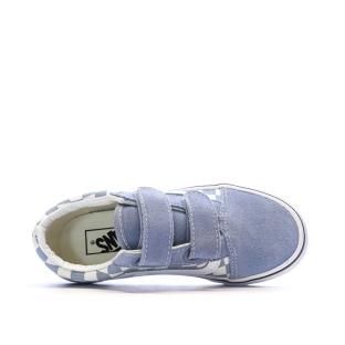Baskets Bleu Garçon/Fille Vans Uy Old Skool vue 4