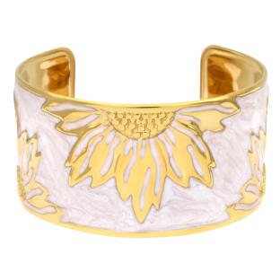 Bracelet Blanc Femme Clio Blue Tournesol pas cher