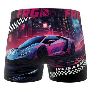 Boxer Noir/Rose Homme Freegun Voiture vue 0