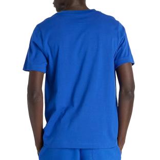 T-shirt Bleu Homme New Balance Sports vue 0