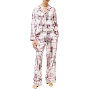 Pyjama Blanc/Marine/Rouge Femme Tommy Hilfiger Heritage Oly vue 0