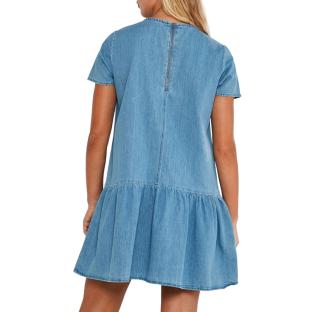 Robe Bleu Jean Femme Noisy May Emilia vue 2