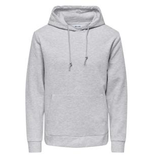 Sweat Gris Chiné Homme Only & Sons Nirvana pas cher