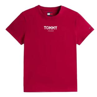 T-Shirt Rouge Femme Tommy Hilfiger DW0DW21842 vue 0