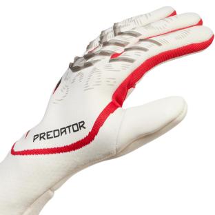 Adidas Predator Gl Pro White/Red Goalkeeper Gloves Photo of the Espace des Marques %store% store - view of %key%