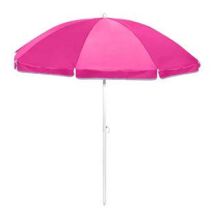Parasol de plage Turquoise/Rose/Bleu 140cm vue 0