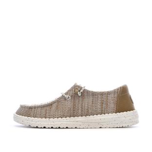 Chaussures Marron Mixte Hey Dude Walnut vue 0