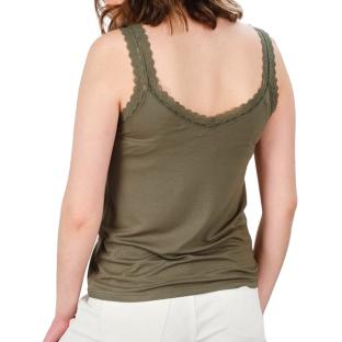 Débardeur Kaki Femme Deeluxe Rosie vue 2
