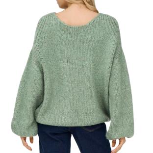 Pull Vert Femme JDY Dinea vue 2