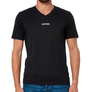 T-Shirt Noir Homme Kaporal 3M11 pas cher