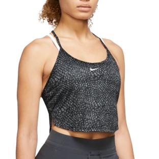 Débardeur court Noir Femme Nike One Tank pas cher