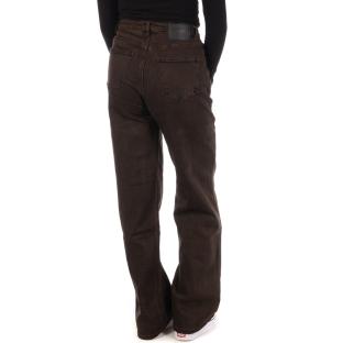 Jean Marron Femme Monday Premium T-113 vue 2