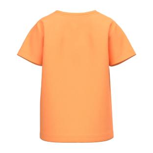 T-shirt Orange Clair Garçon Name it Vagno vue 2