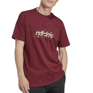T-Shirt Rouge Homme Adidas IM8317 pas cher