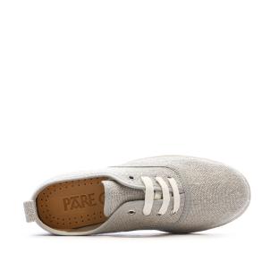 Baskets Beiges Enfant Pare Gabia Ato vue 0