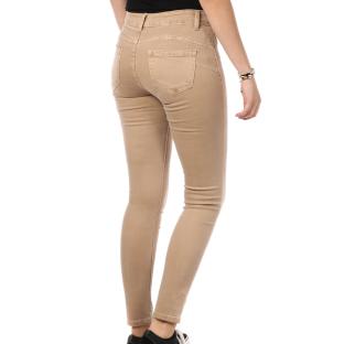 Jean Skinny Push Up Beige Femme My Tina's 260 vue 2