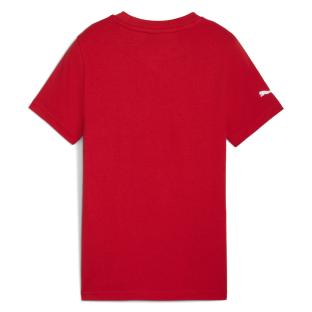 T-Shirt Rouge Garçon Puma Ferrari Kids Colored vue 0