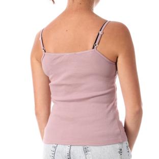 Débardeur Violet Femme Superdry Fine vue 2