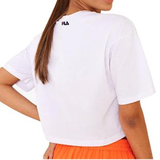 T-shirt Blanc Femme Fila Boituva vue 2