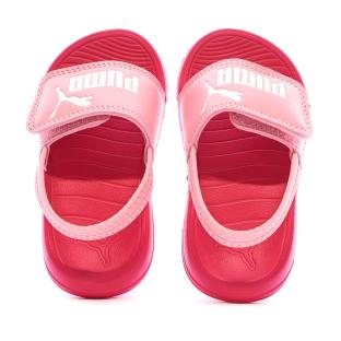 Sandales Roses Fille Adidas Backstrap vue 0