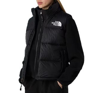 Doudoune Sans Manches Noire Femme The North Face Nuptse vue 0